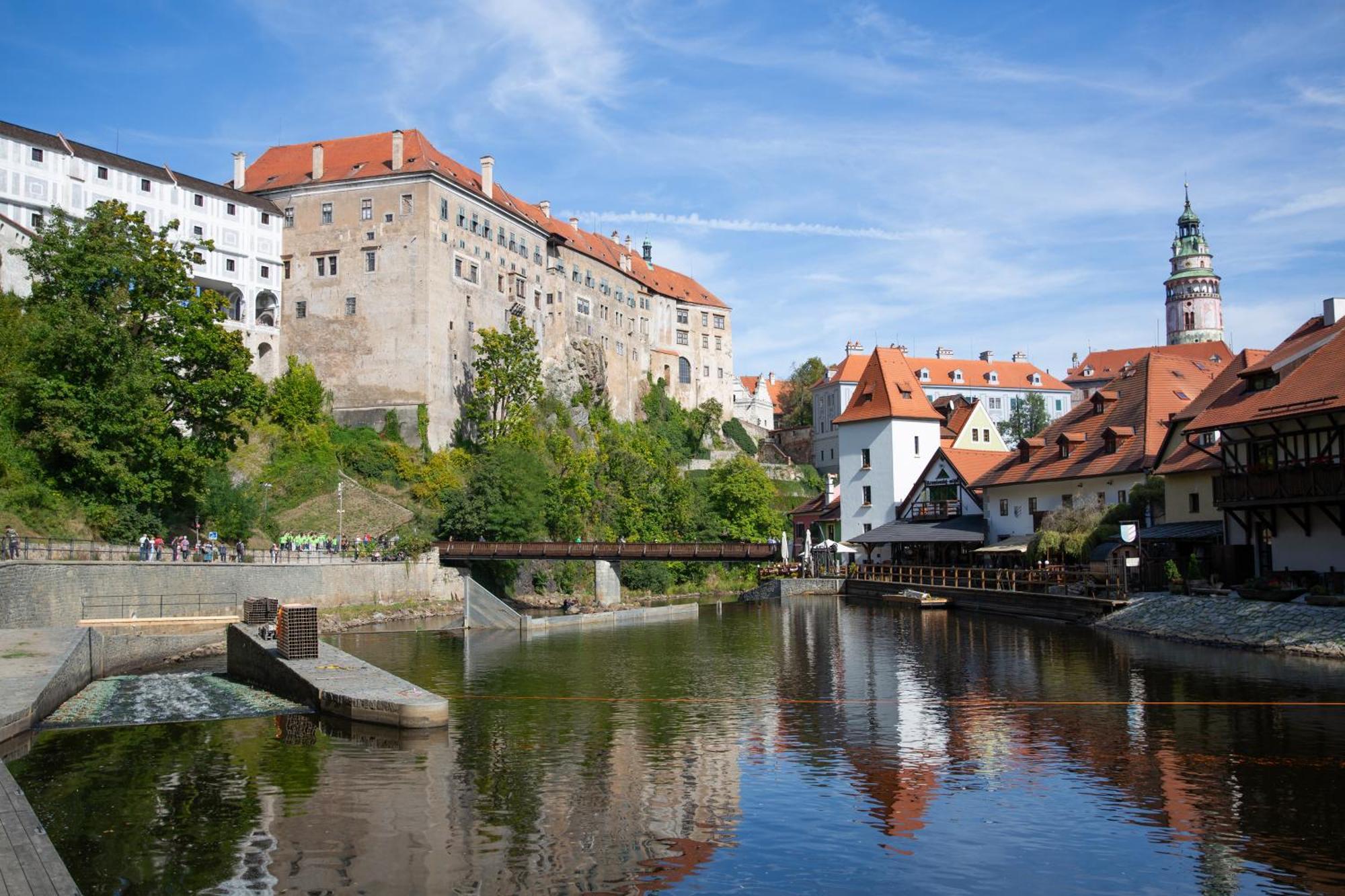 Rezidence Plesivec - Rodinny Apartman S 3 Loznicemi Český Krumlov Dış mekan fotoğraf